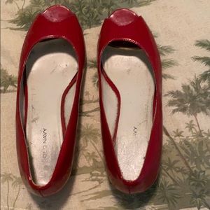 Old Navy red dress shoes